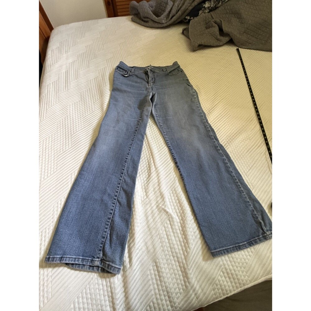 Levi's 512 Perfectly Slimming Boot Cut Jeans Women Size 14 Medium Blue Wash